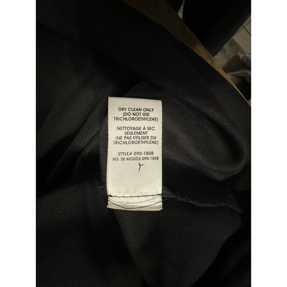 Nanette Lepore Black Lace Sleeveless Top Whimsy Goth Quiet Luxury Minimalist - Picture 7 of 8